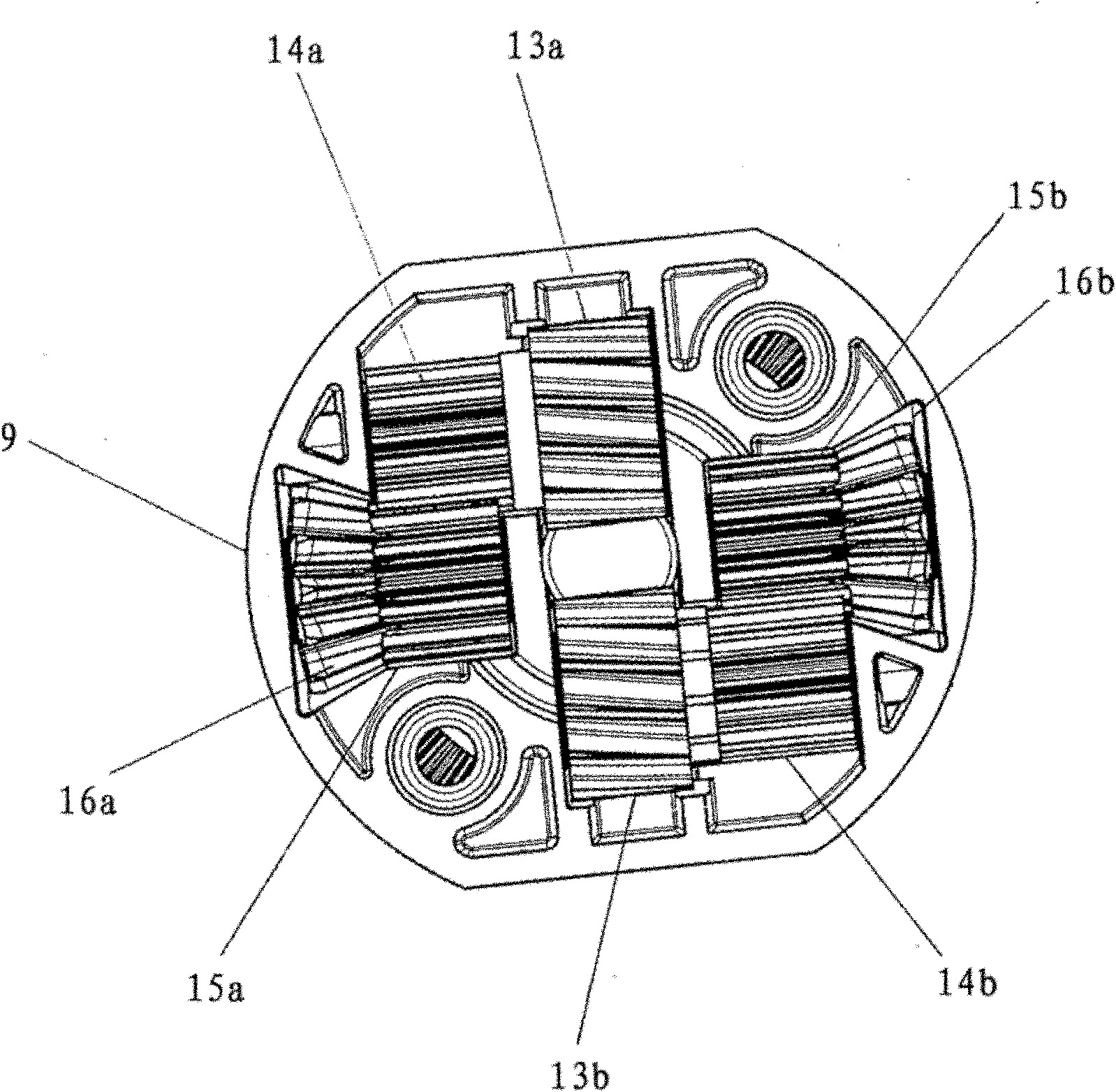 Gear with at least two gearing stages, a linear actuator comprising such a gear and a table leg comrising such a linear actuator