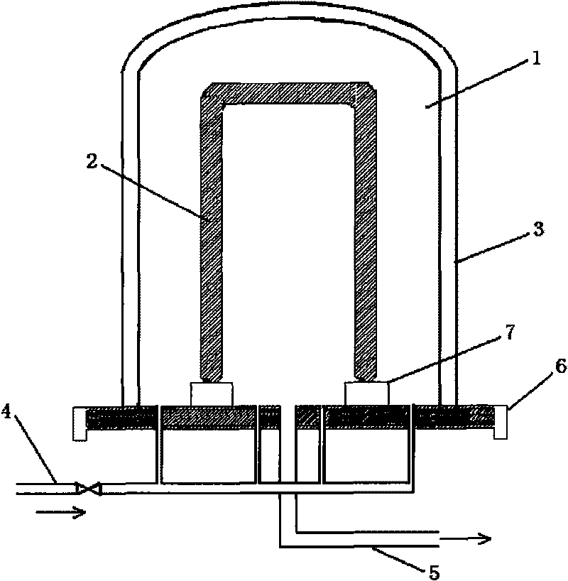 Method for producing polysilicon rod