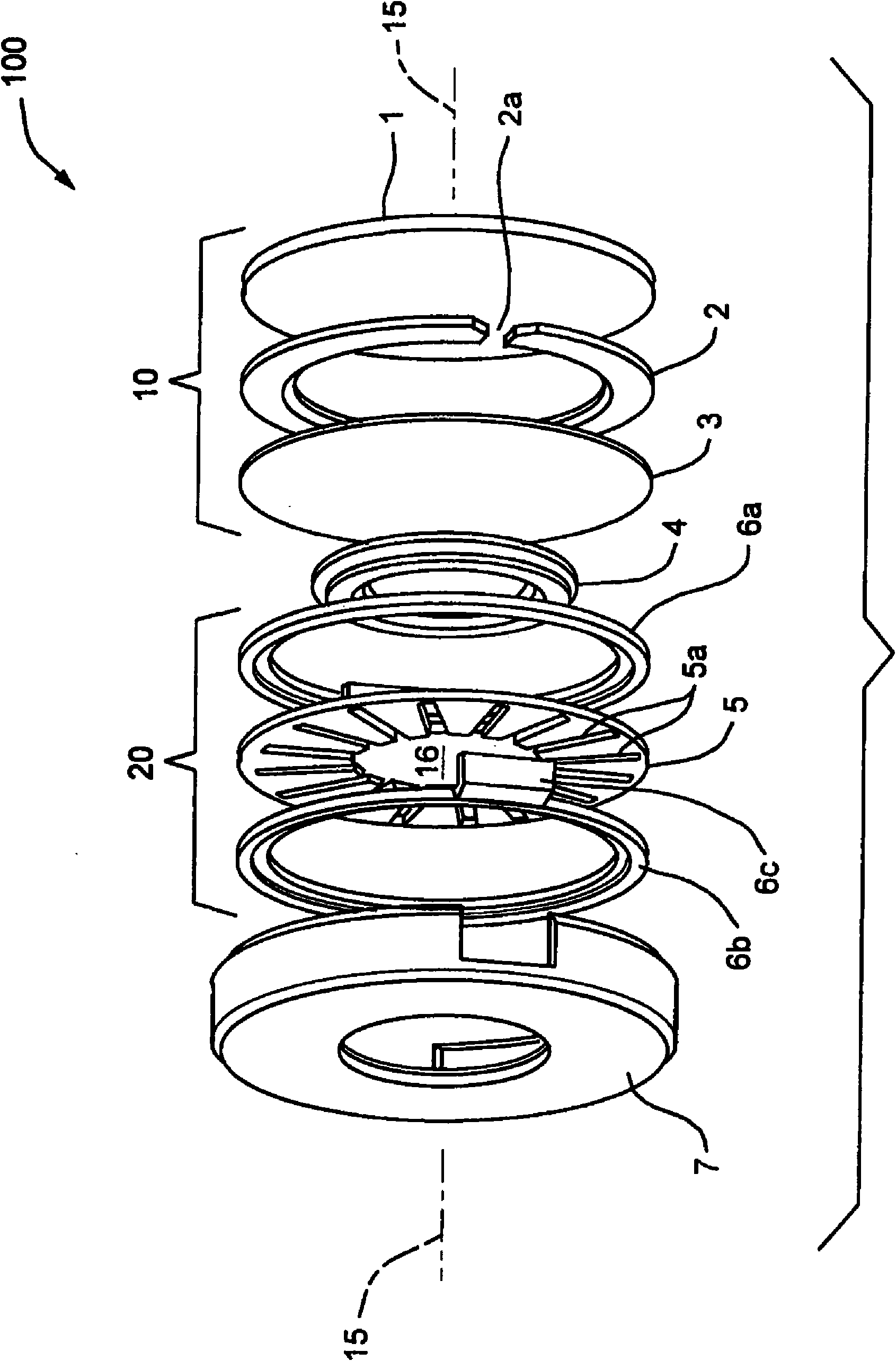 Apparatus and method comprising deformable lens element