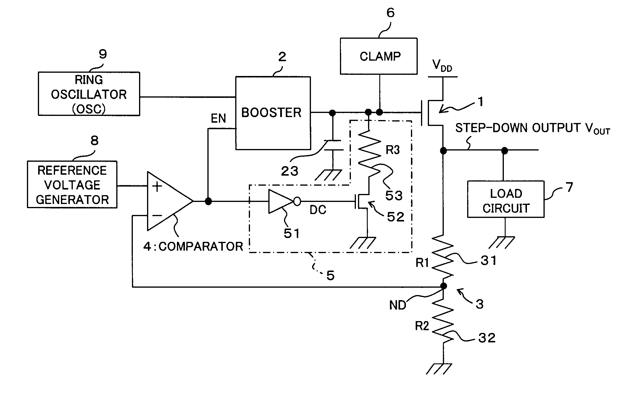 Step-down circuit