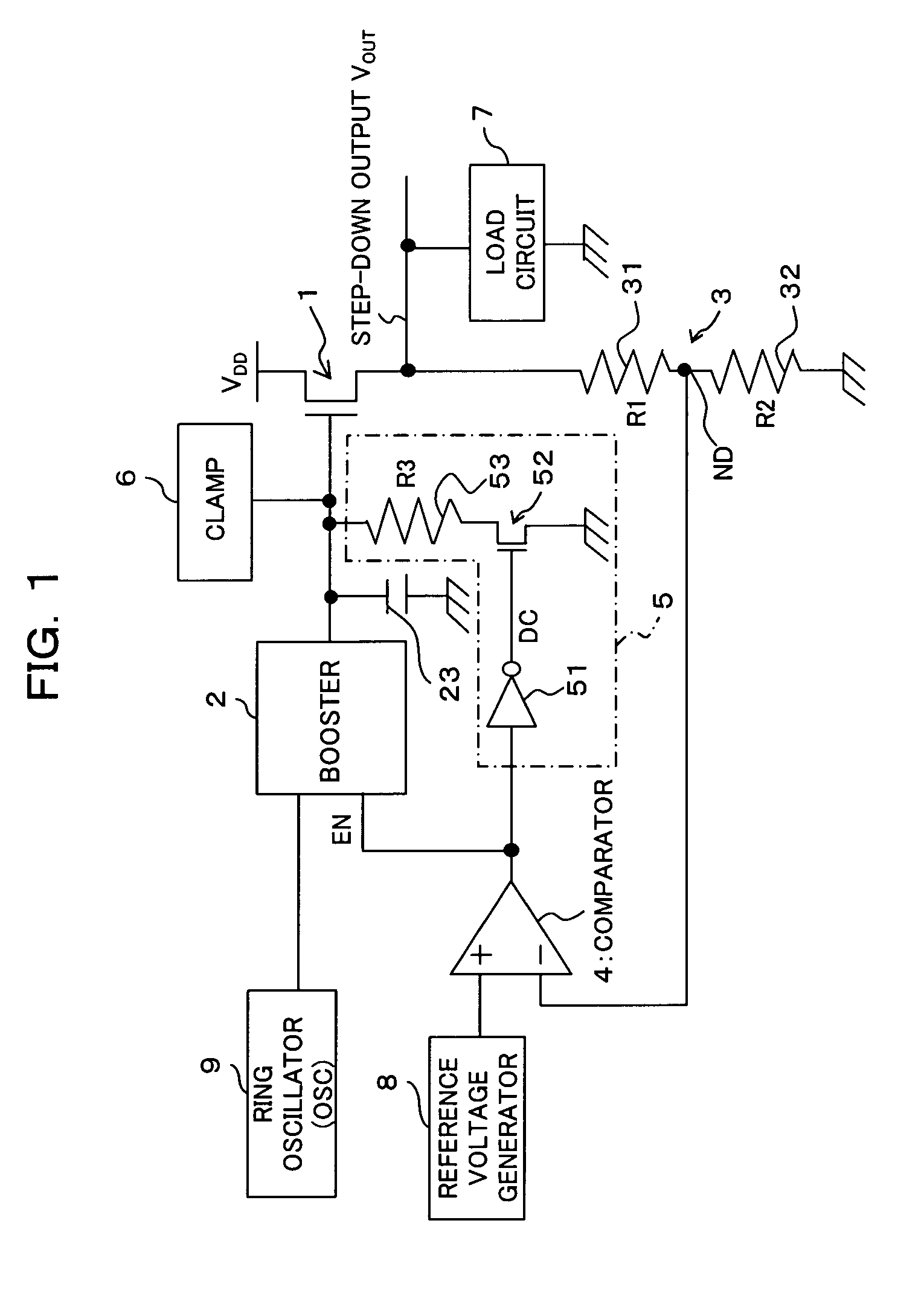 Step-down circuit