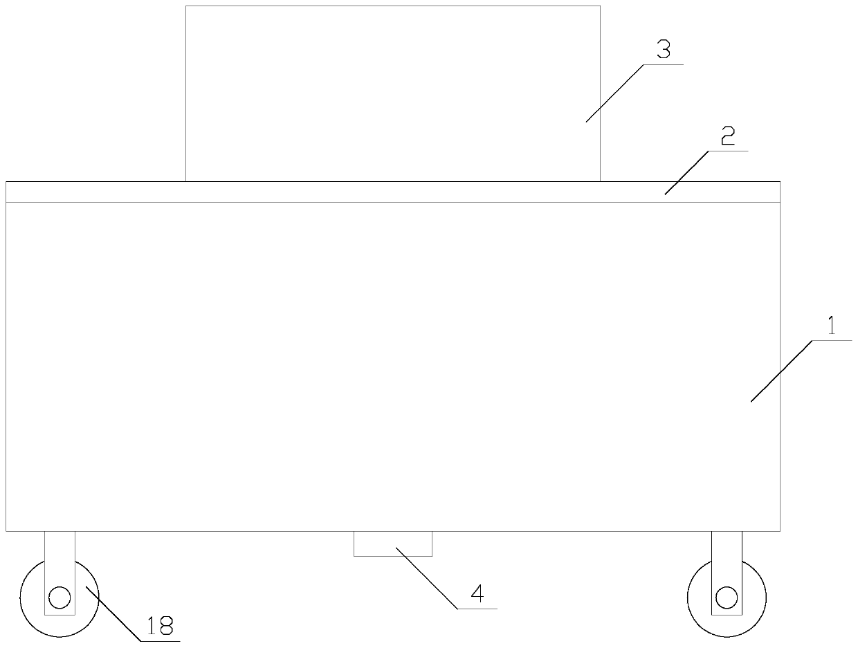 Heat dissipation type building material production equipment with good stirring effect