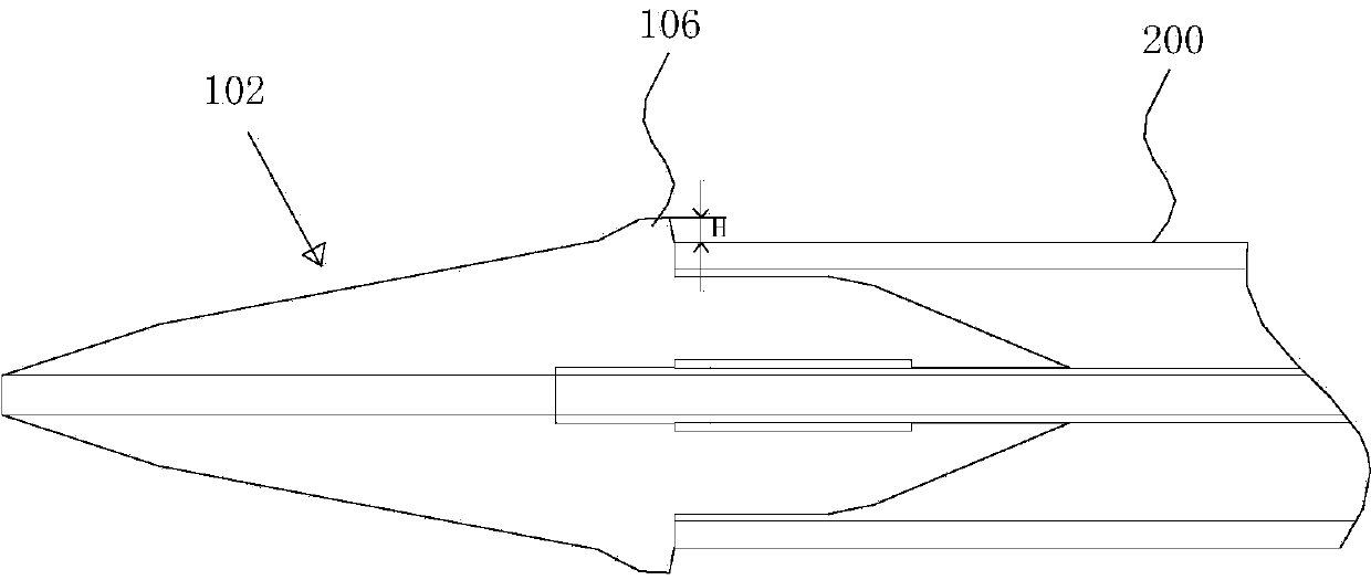 Sheath-core for conveying interventional device and conveying system with sheath-core