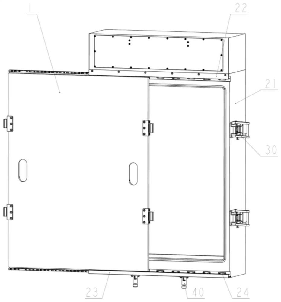 Sliding type cabinet door and cabinet