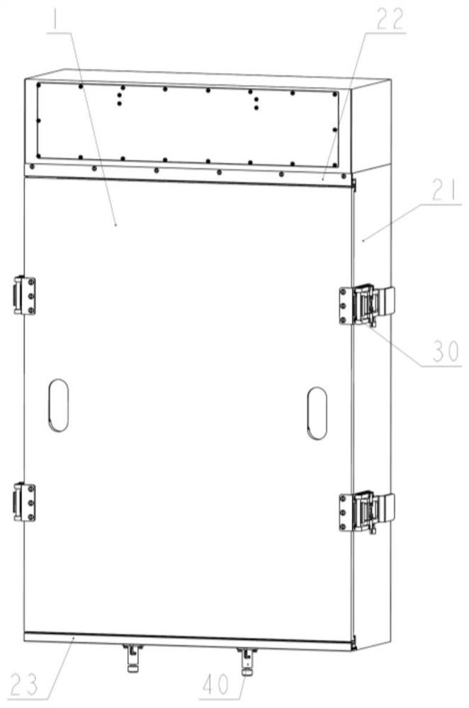 Sliding type cabinet door and cabinet