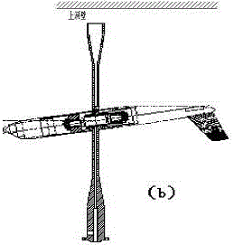 Large-load high-precision aerodynamic measuring device and measuring method