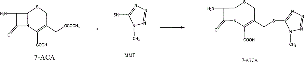 Method for preparing cefpiramide acid