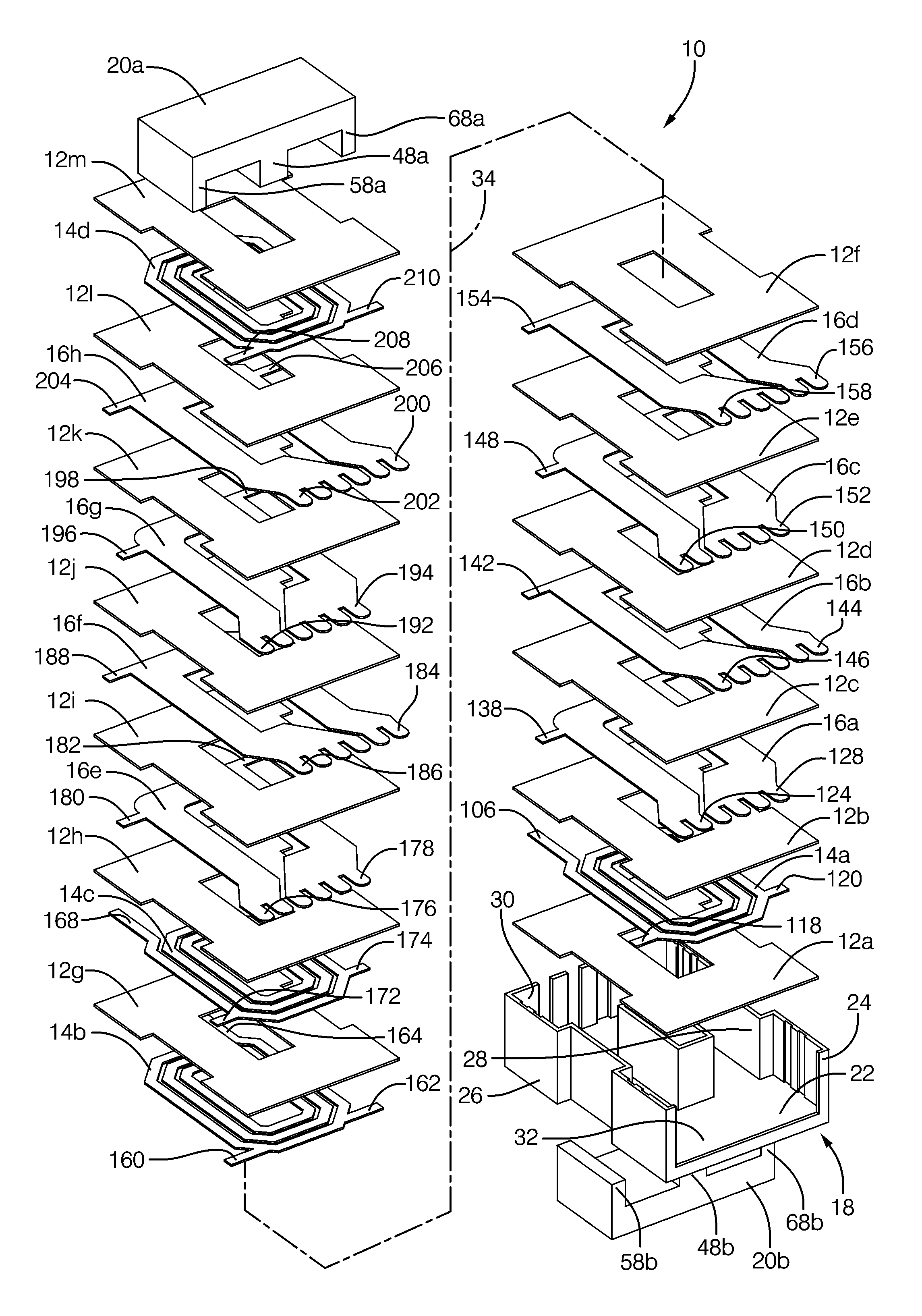 Planar magnetic structure