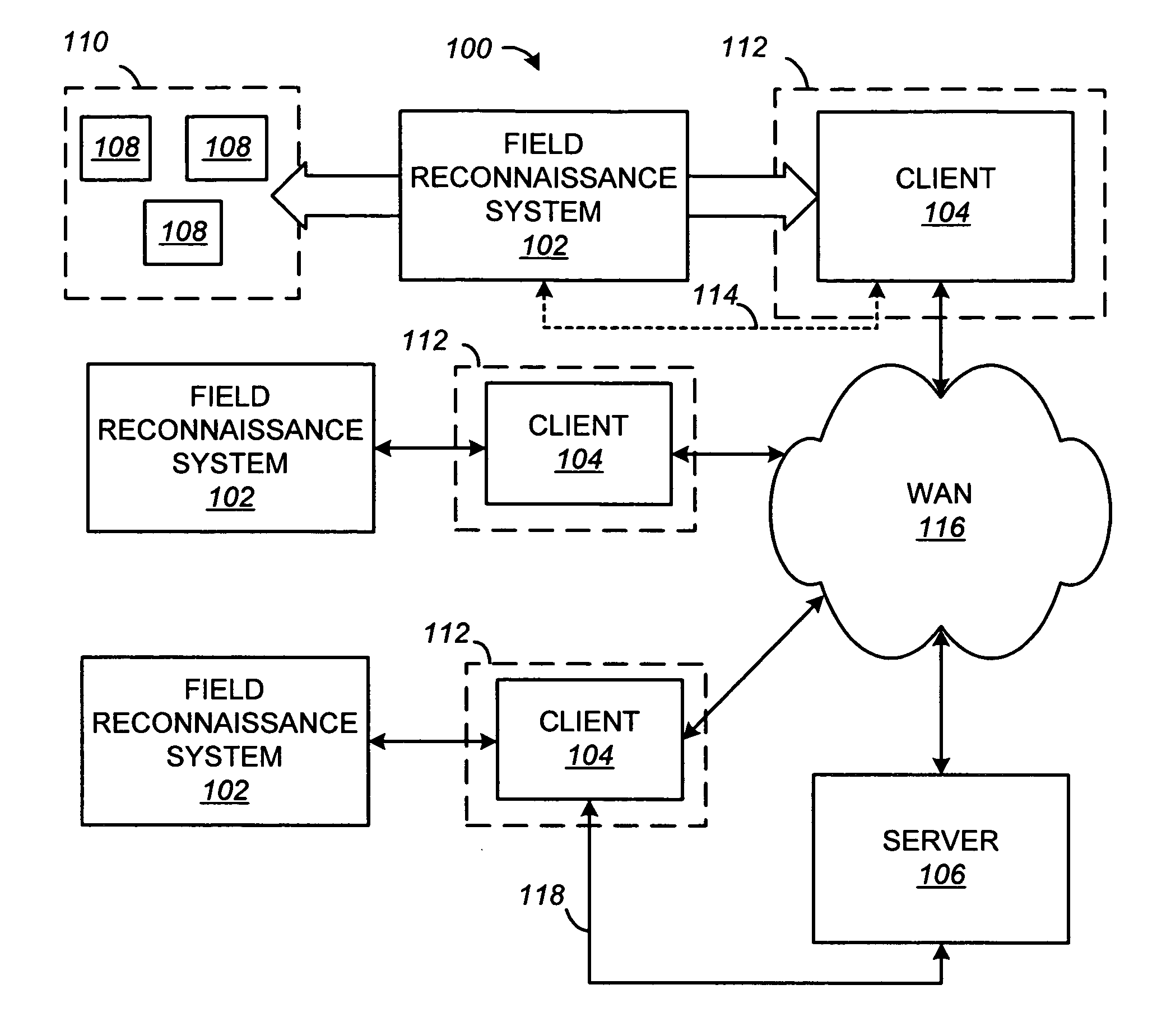 Systems and methods for recording and reporting data collected from a remote location