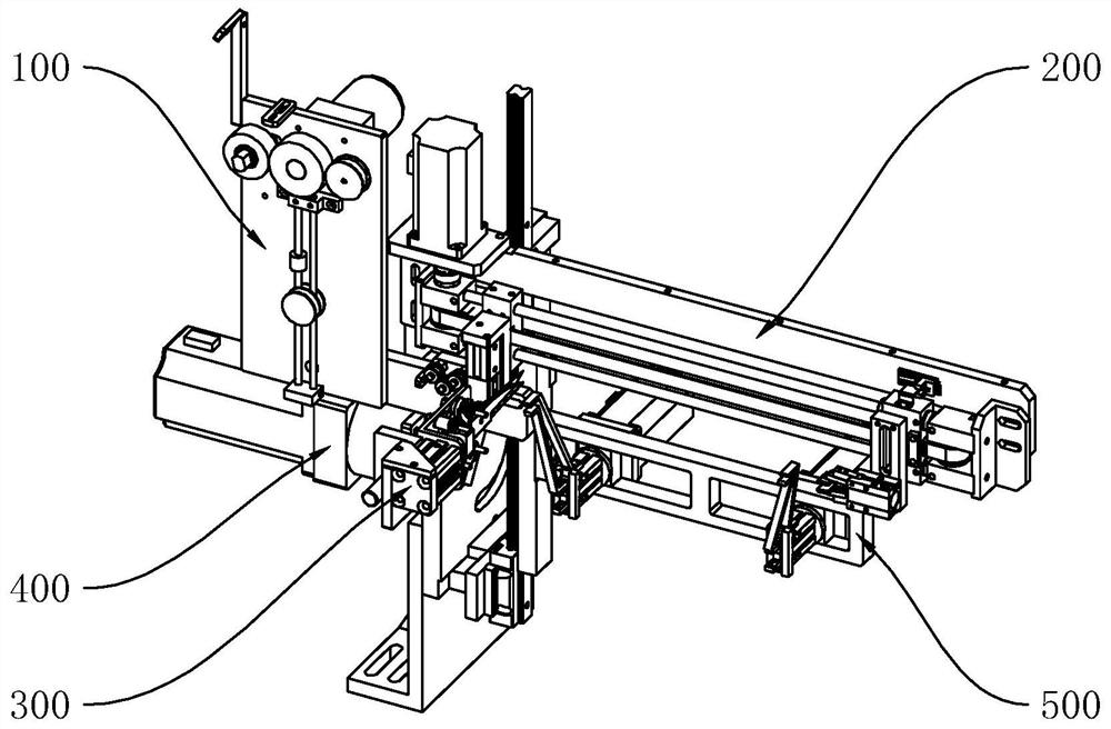 Ear band feeding device