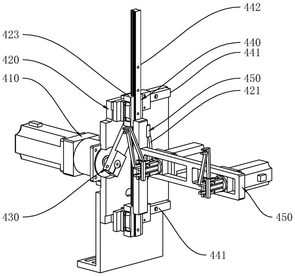 Ear band feeding device