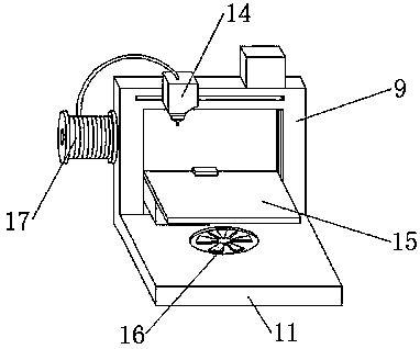 3D (three dimensional) printing robot