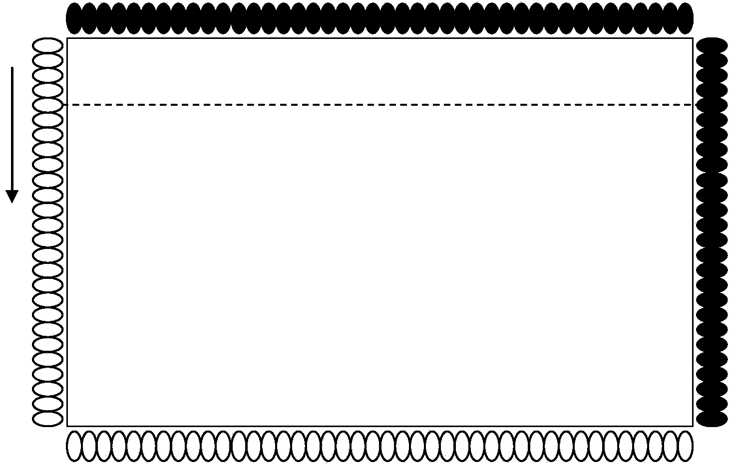 Touch scanning method and device