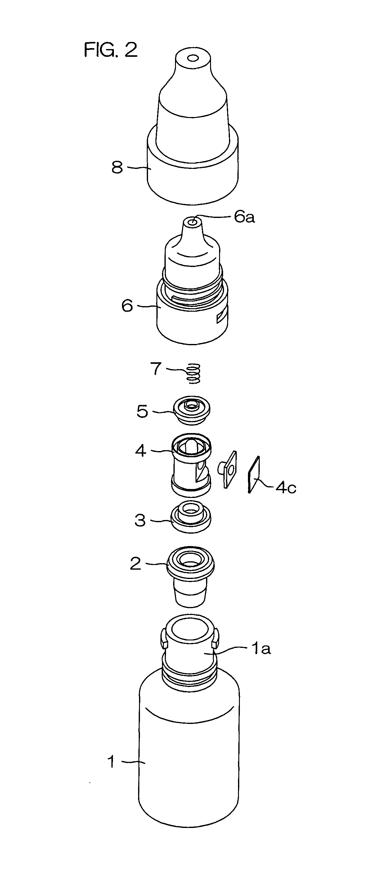 Container for eye drops