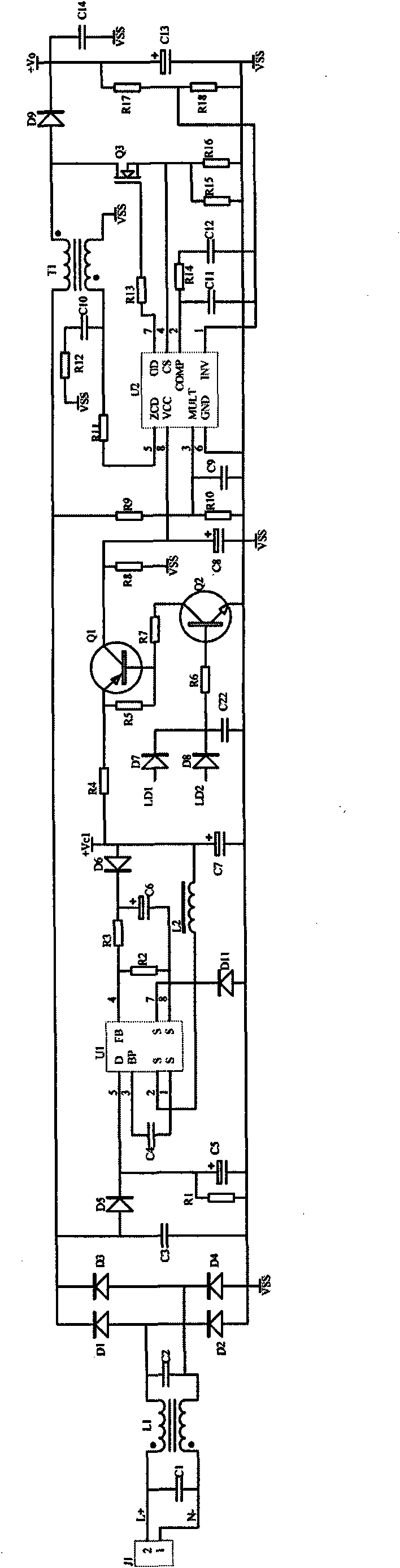 Commercial LED illumination driver