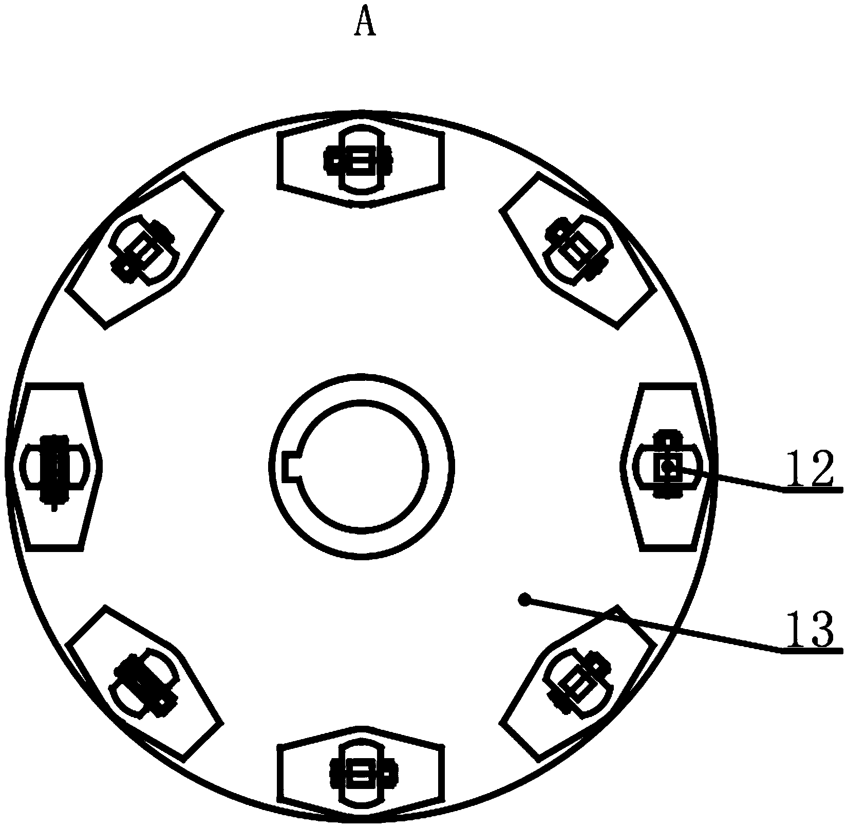 Horizontal concentric double-layer sludge thin-layer drying equipment