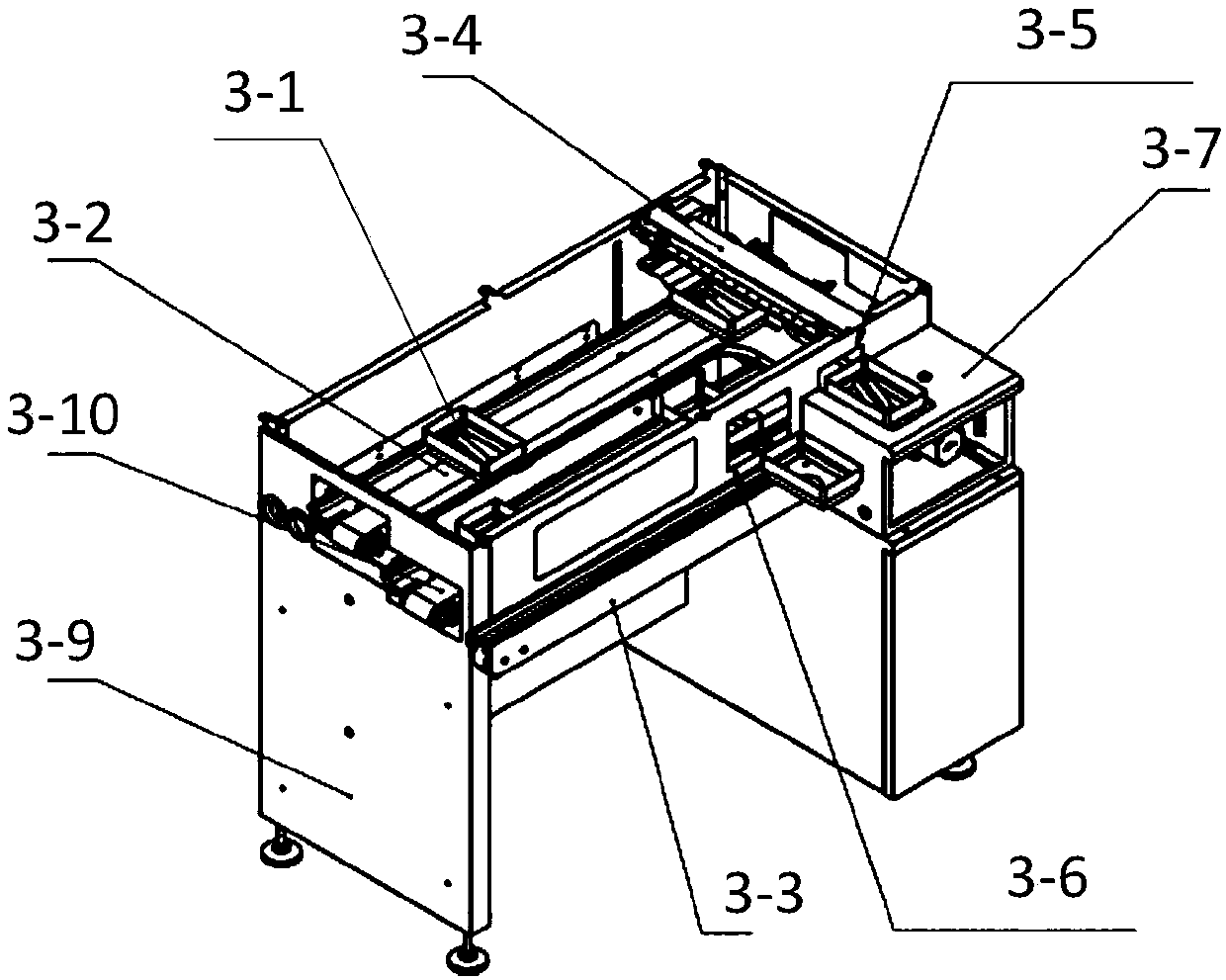 Container used for conveying blood-collection tube and intelligent blood-collection platform containing same