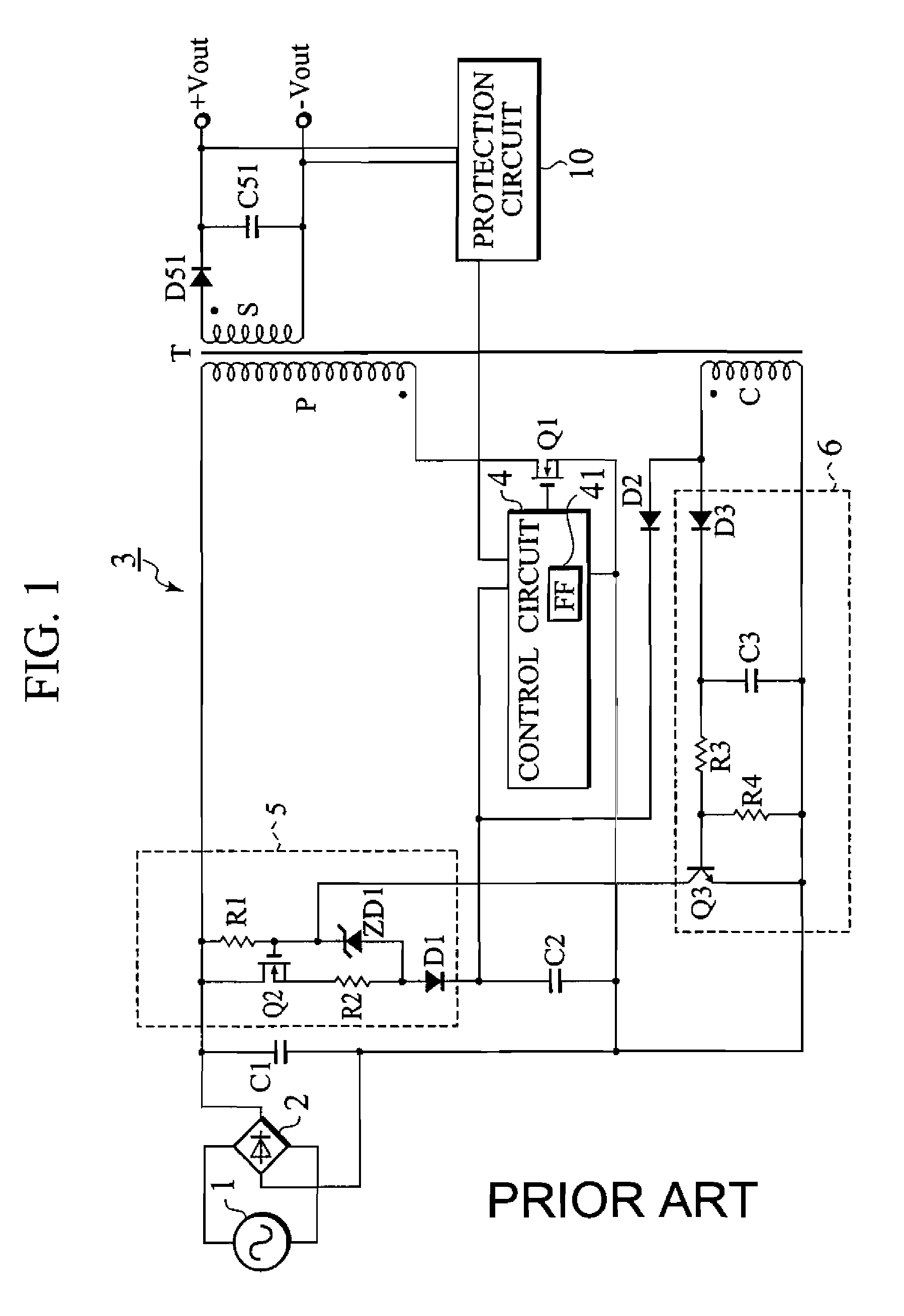 Converter with start-up circuit