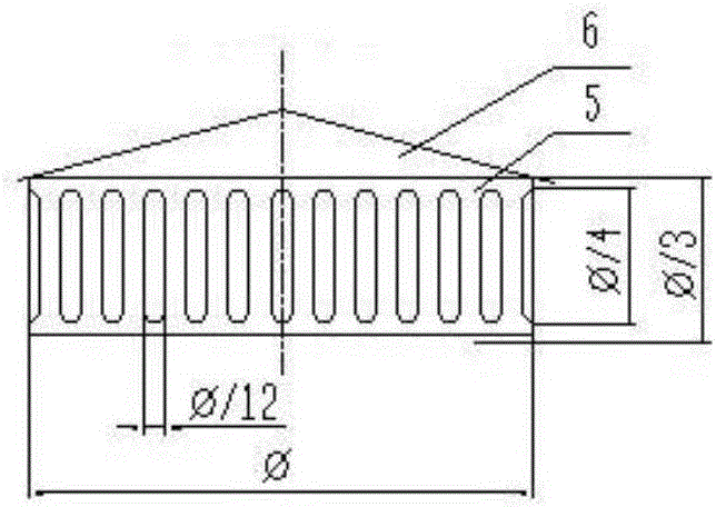 Direct-heating hot water boiler