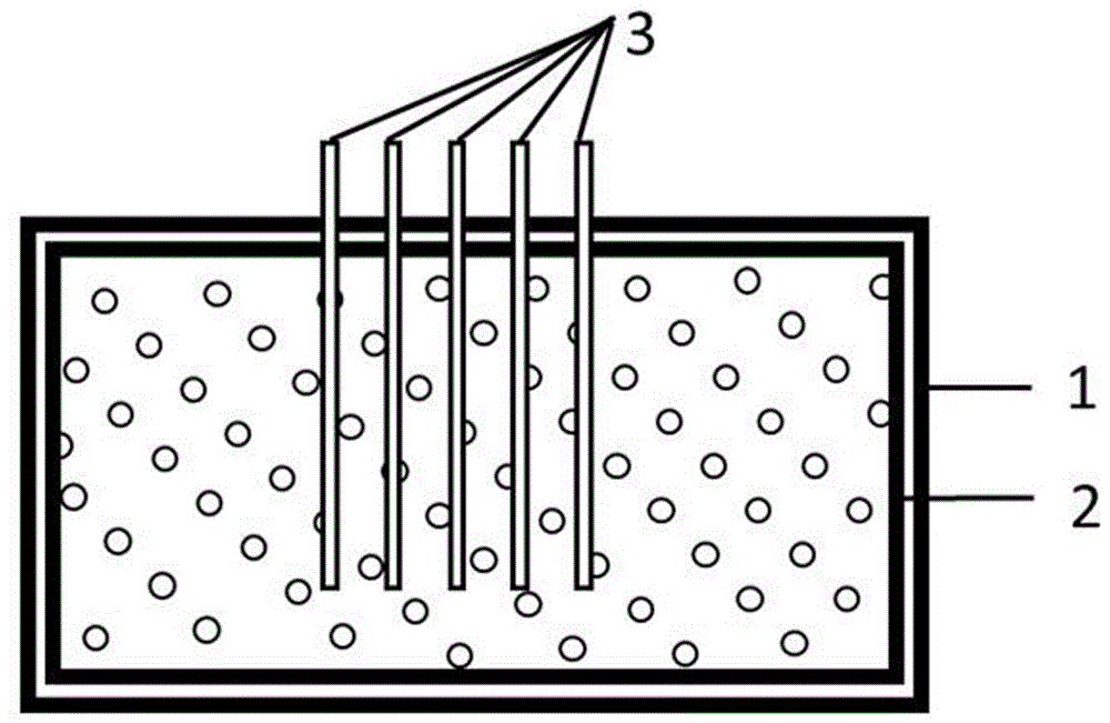 Electrokinetic remediation contaminated soil display system