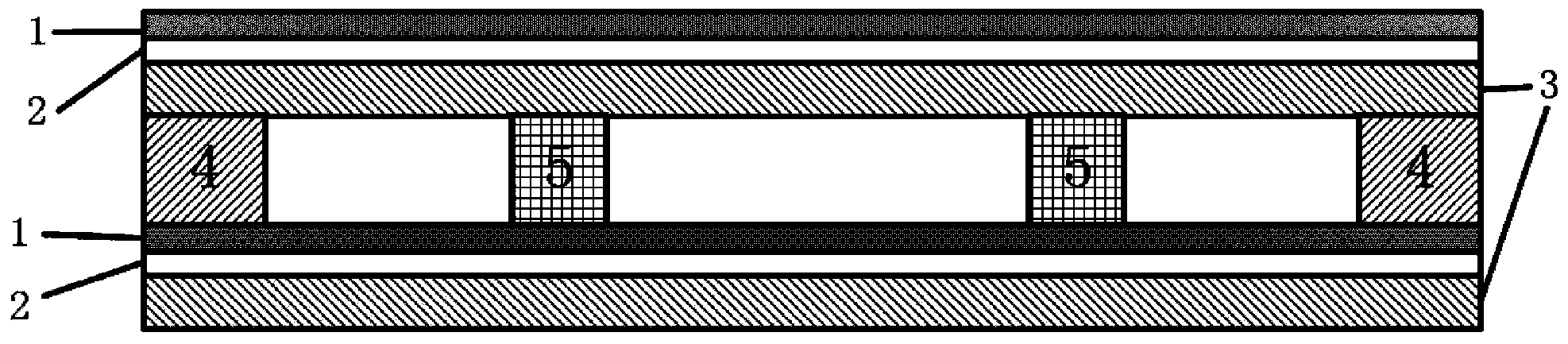 Large-area friction generator and preparation method thereof