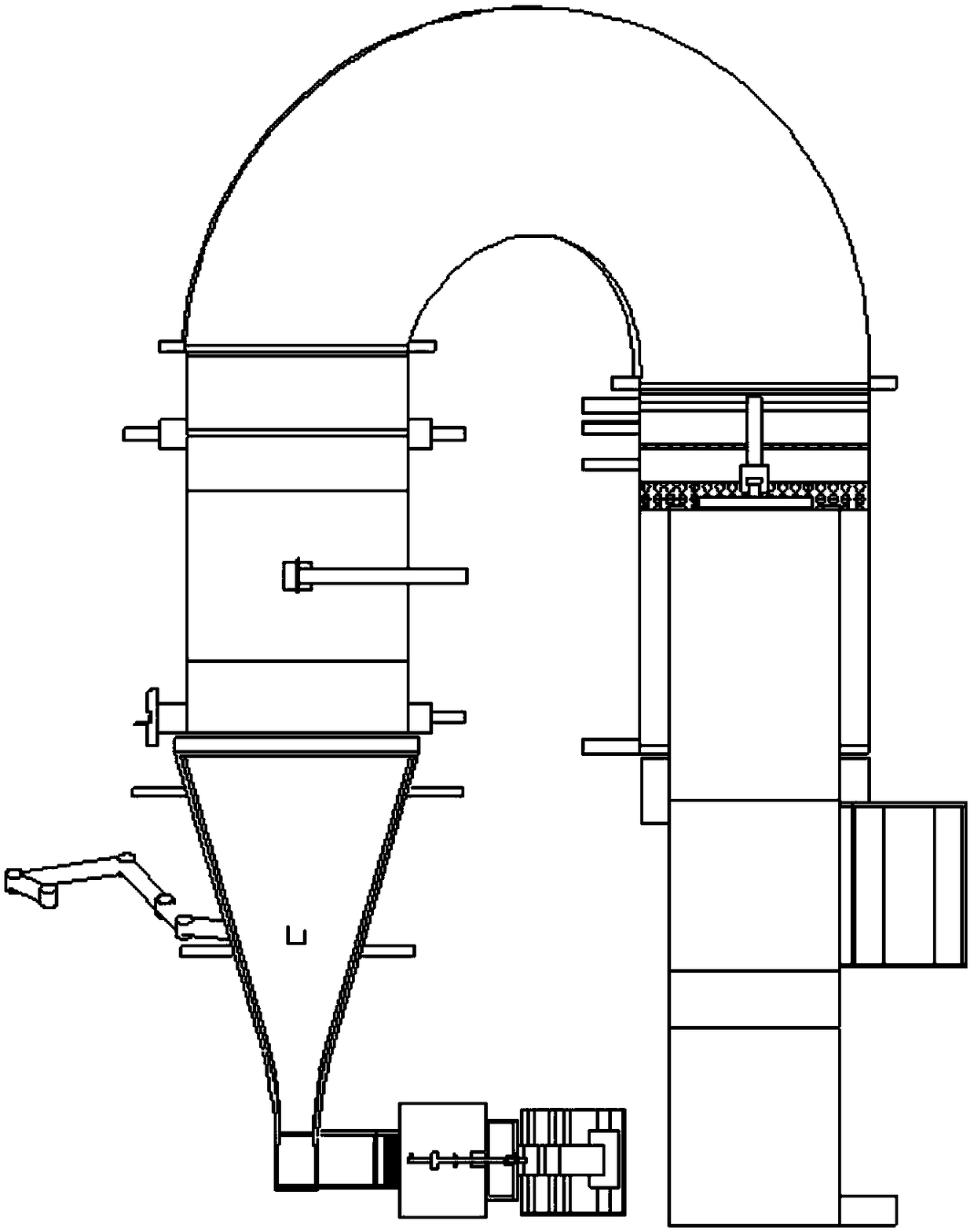 Banknote sorting machine based on spiral wind unfolding