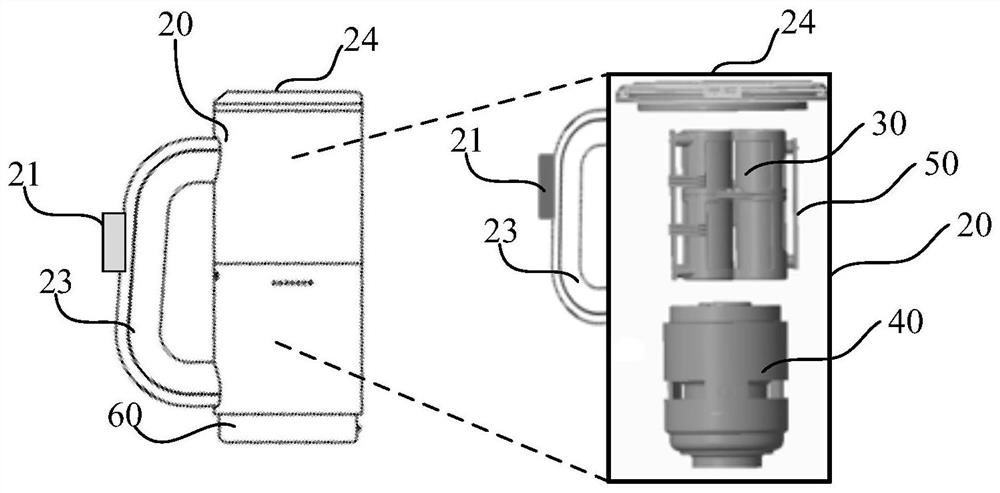 Operation method and power source