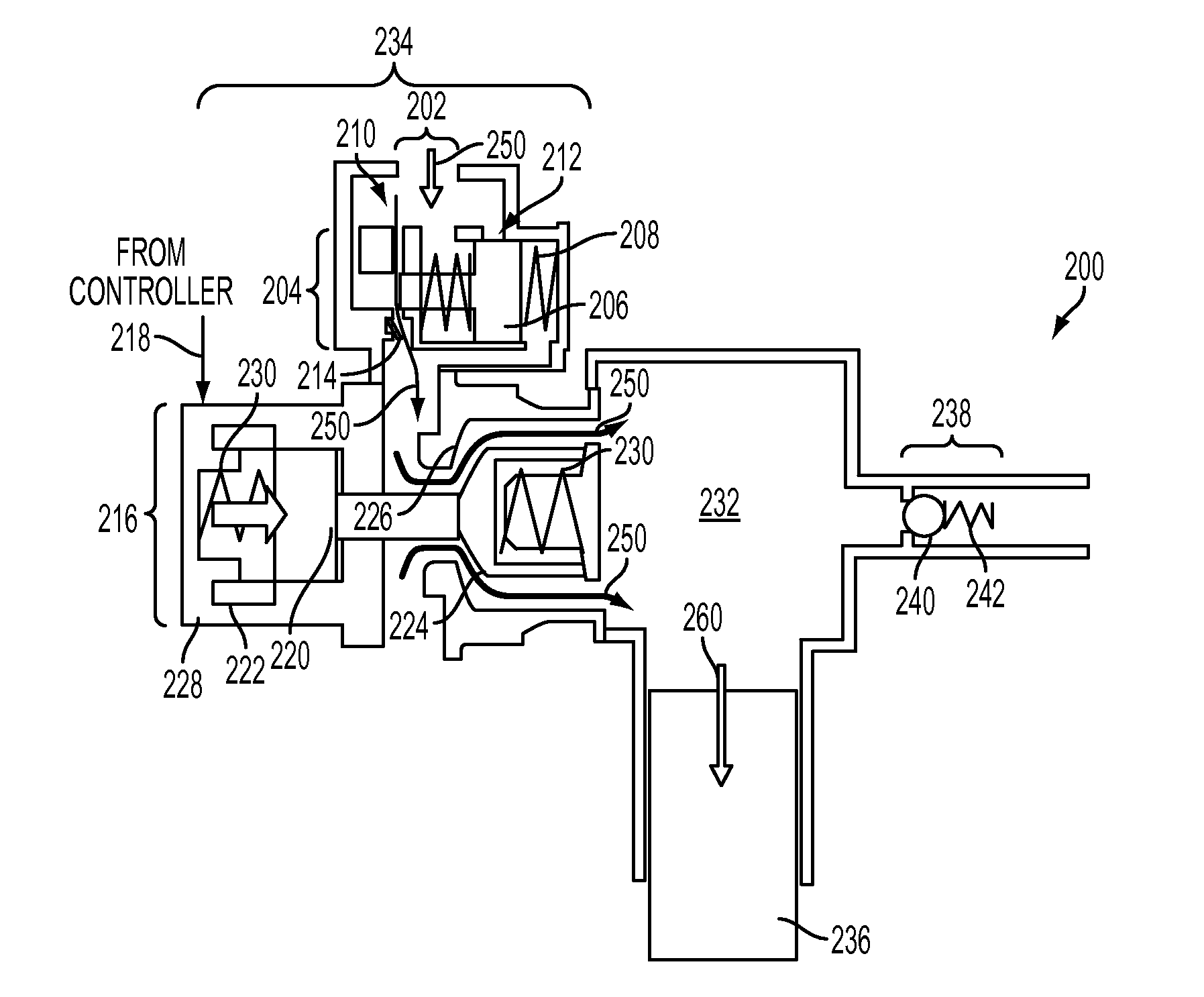 Engine fuel pump and method for operation thereof