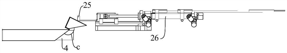 Method for taking out inner mold from beveled box and forming process of beveled box