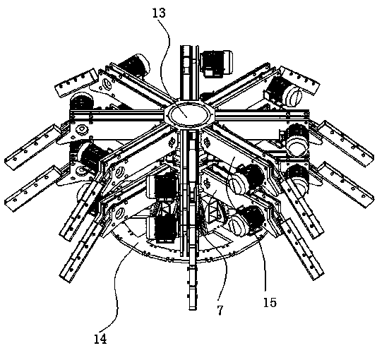 Control method for multi-layer lifting cargo storage device