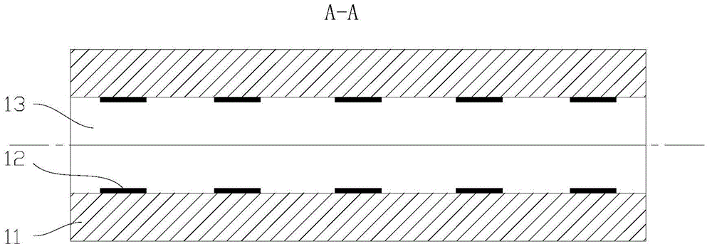 Measurement specimen and measurement method for interface characteristic of embedded rib reinforced concrete beam