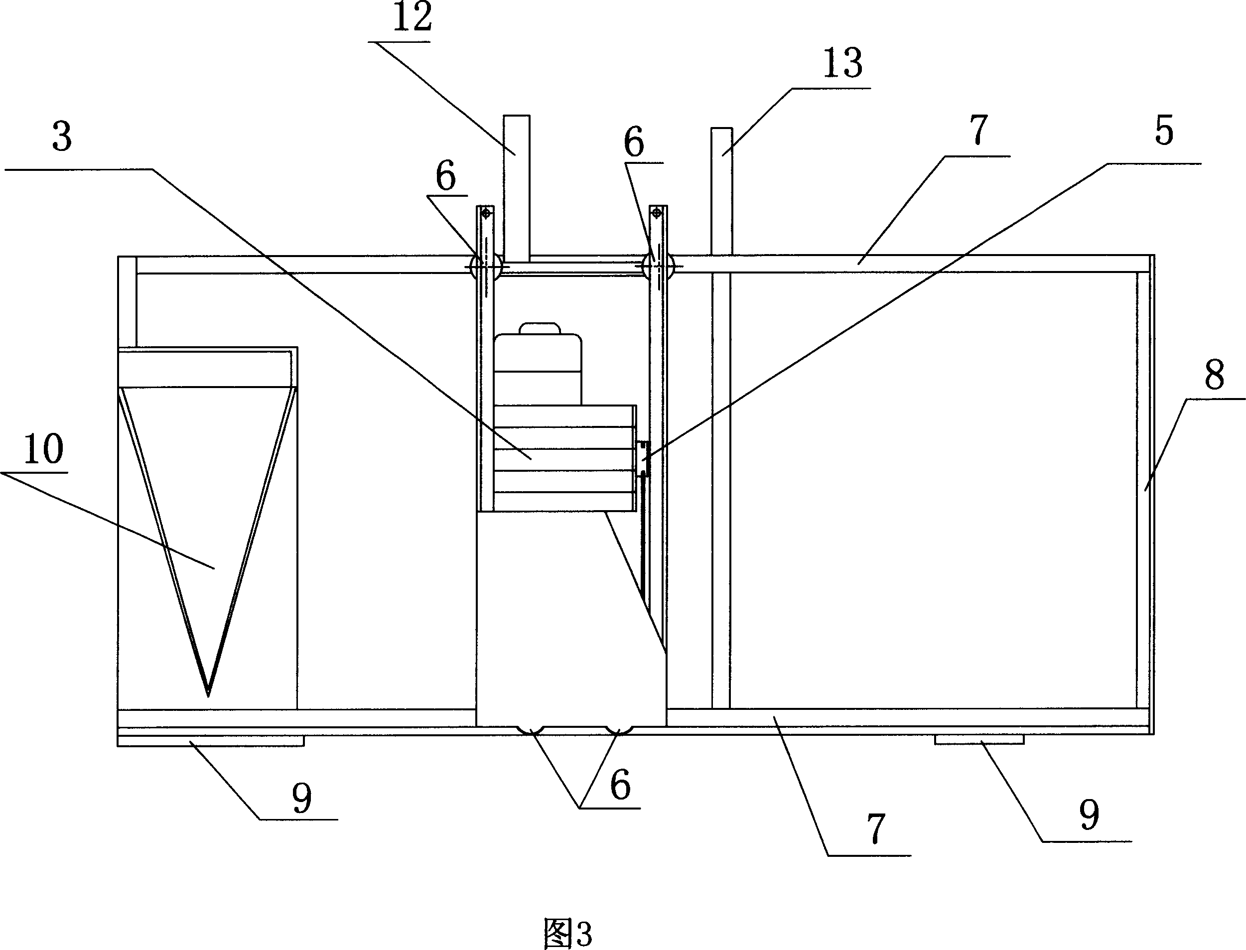 Miniature cutting and sunning machine