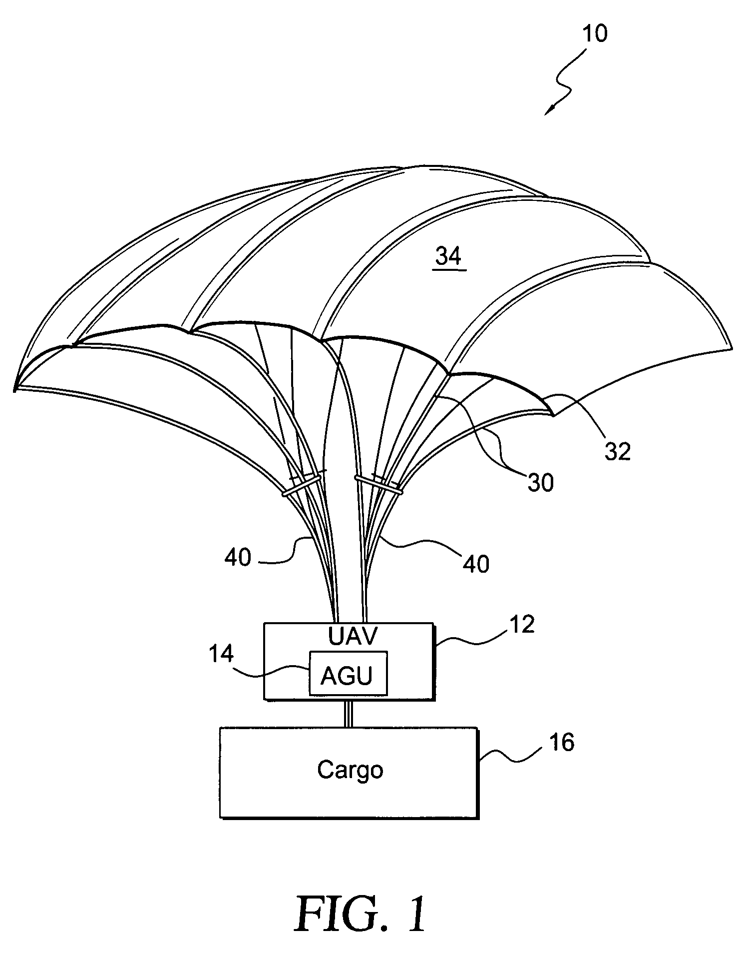 Deployment brake release for a parachute