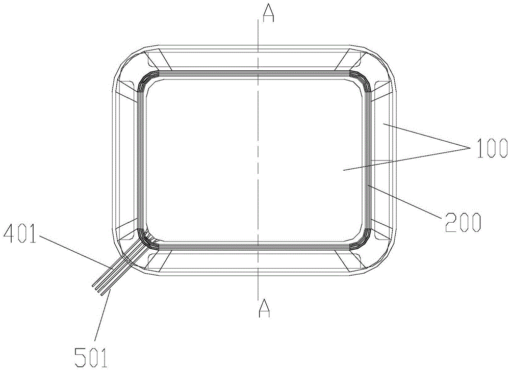 Moving-coil loudspeaker structure and audio playing device