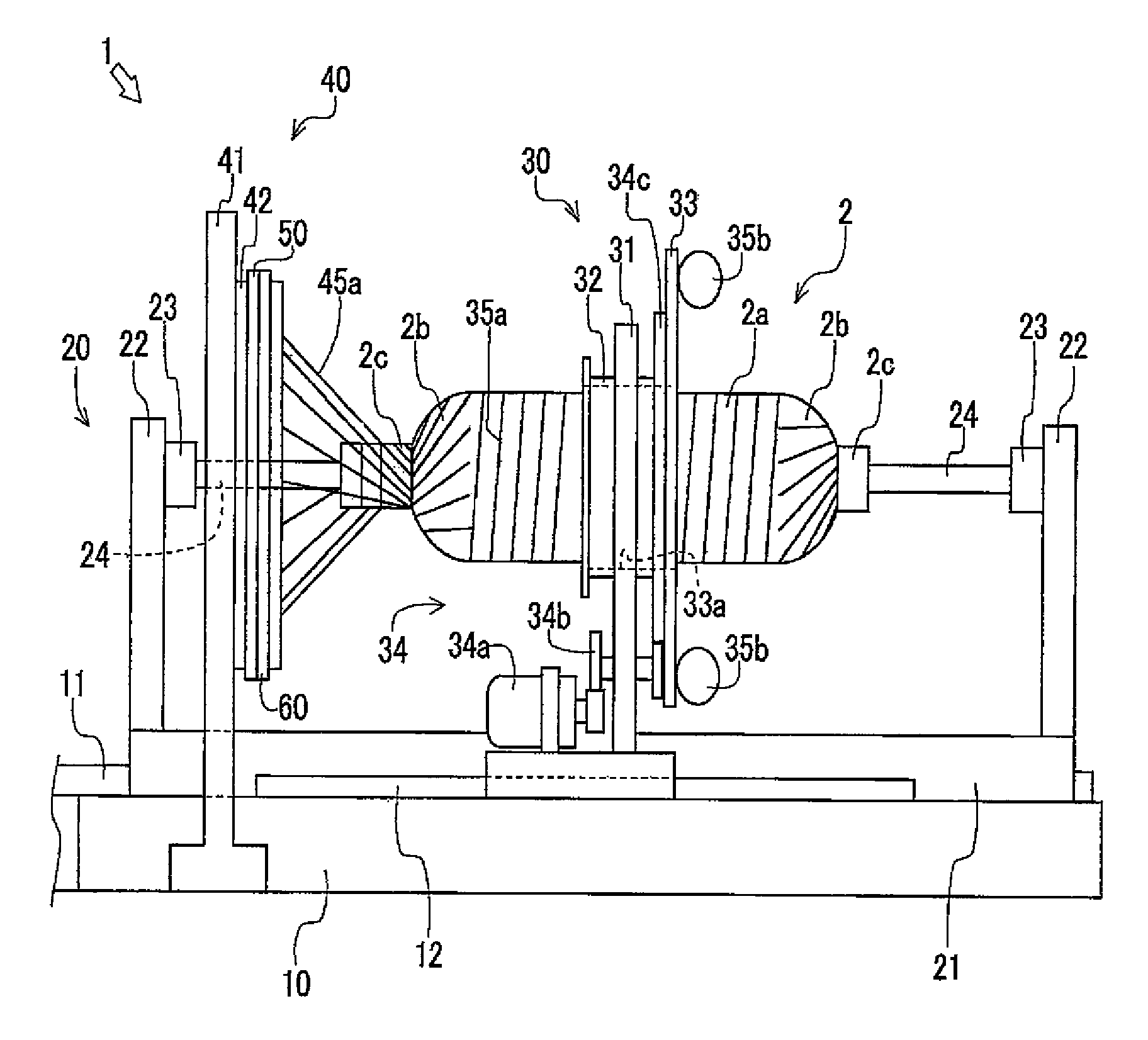 Filament winding apparatus