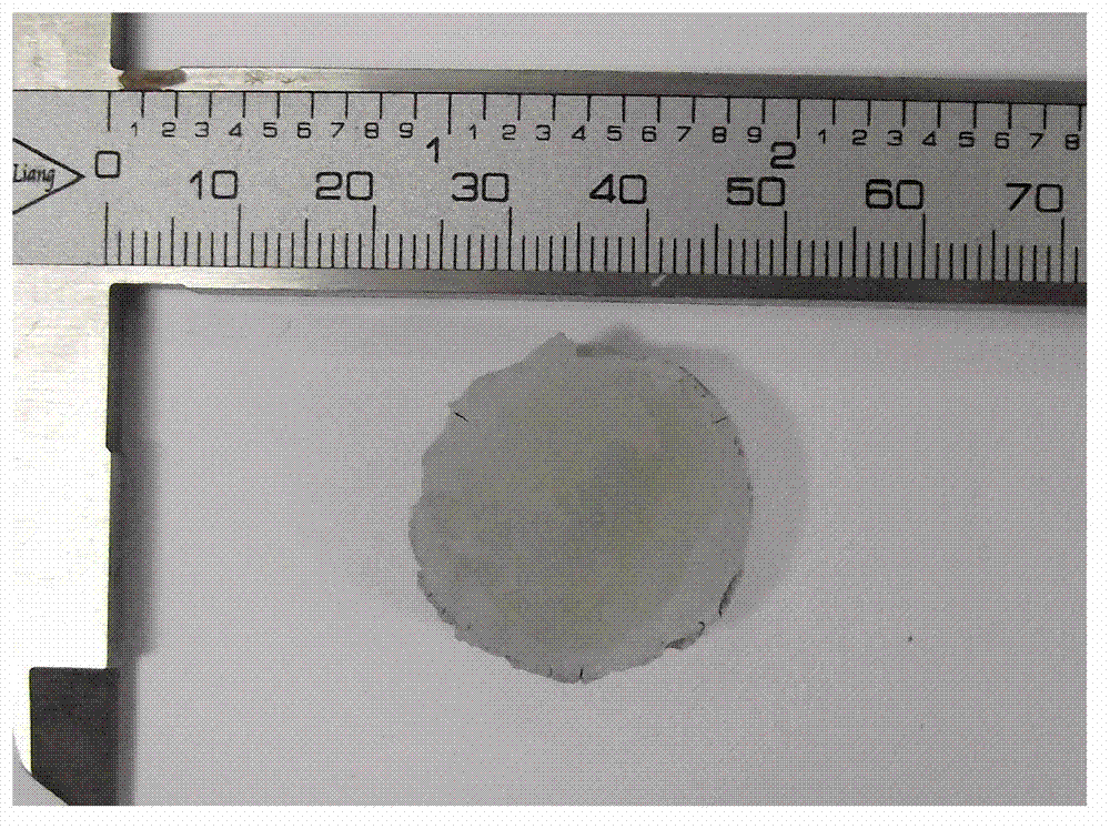 Bulk silicon carbide aerogel material and preparation method thereof