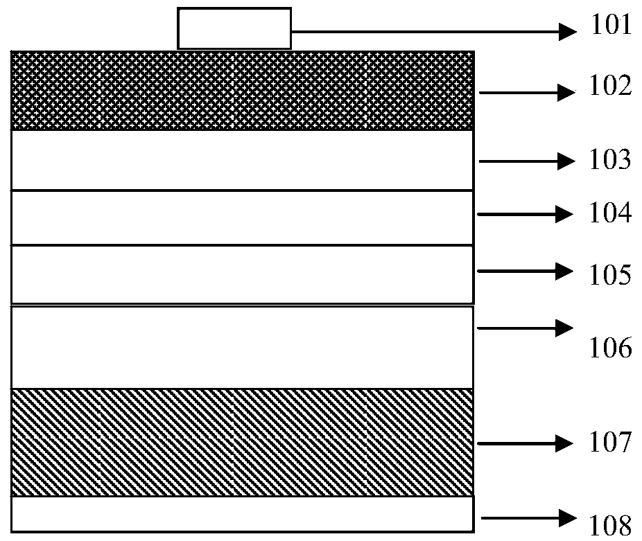 CNT and silver nanometer wire recombination current expanding layer LED and manufacturing method thereof