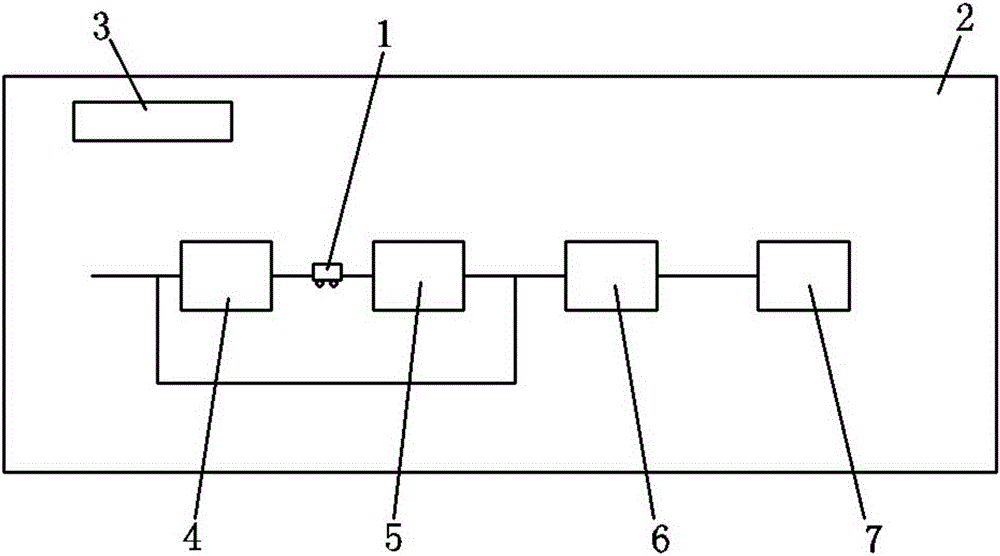 Warehouse logistics conveying system