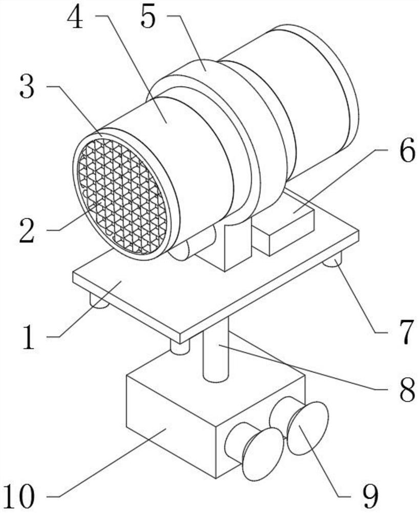 Intelligent heating device for new energy automobile