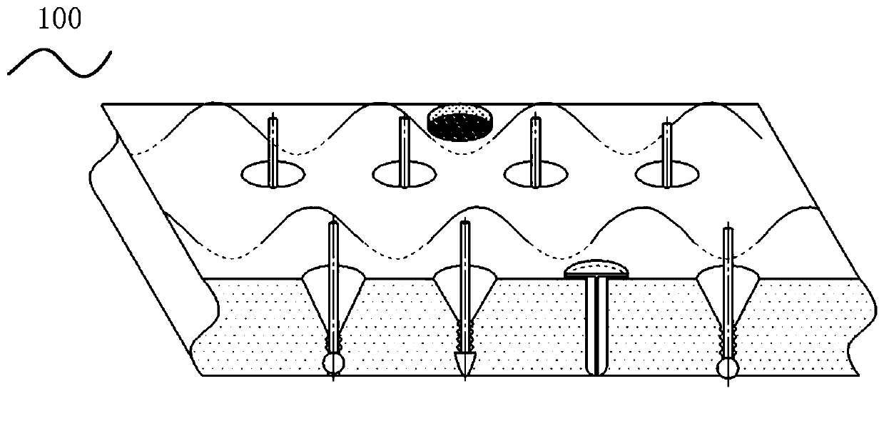 Tactile sensing device based on coding hole imaging technology