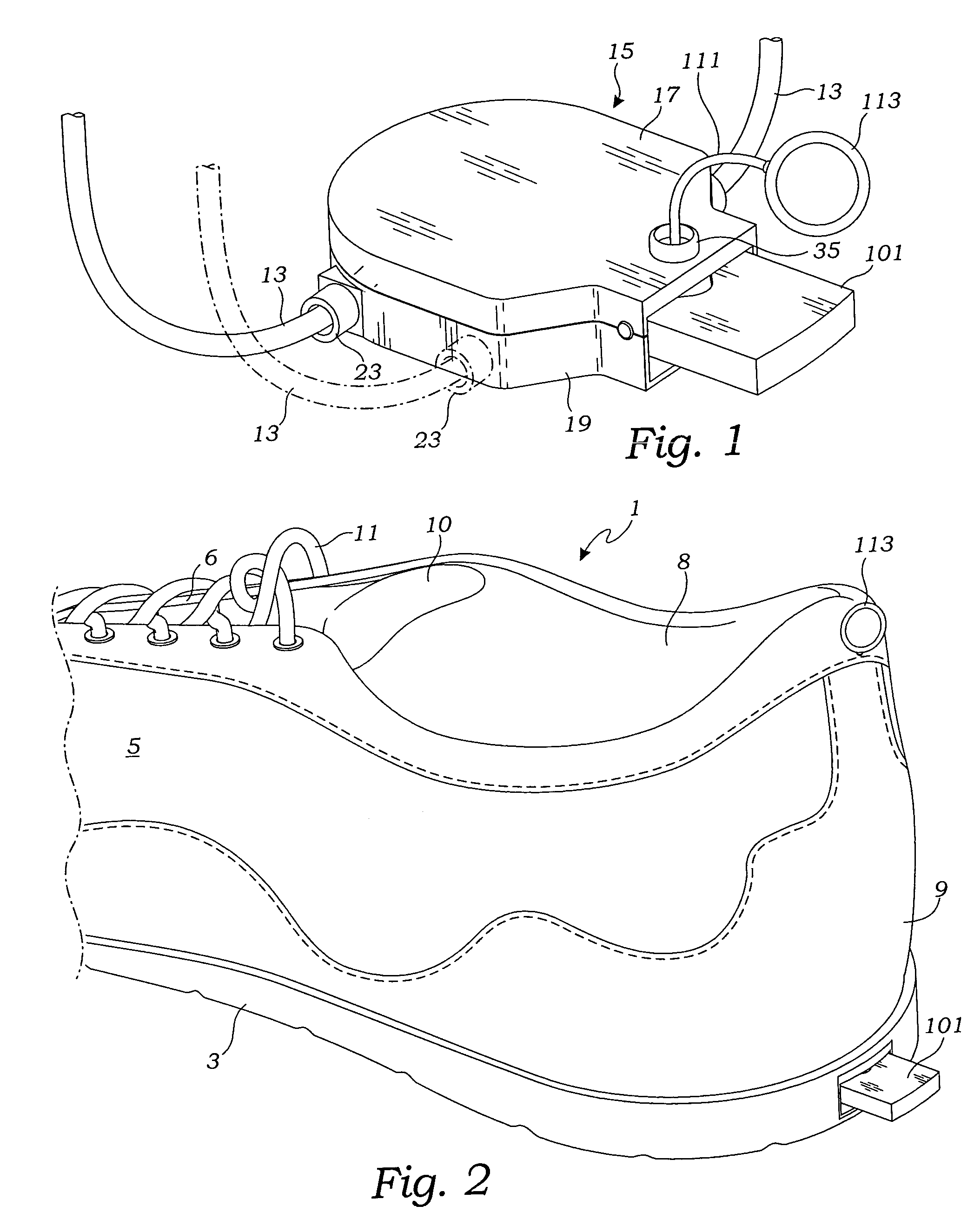 Tightening shoe