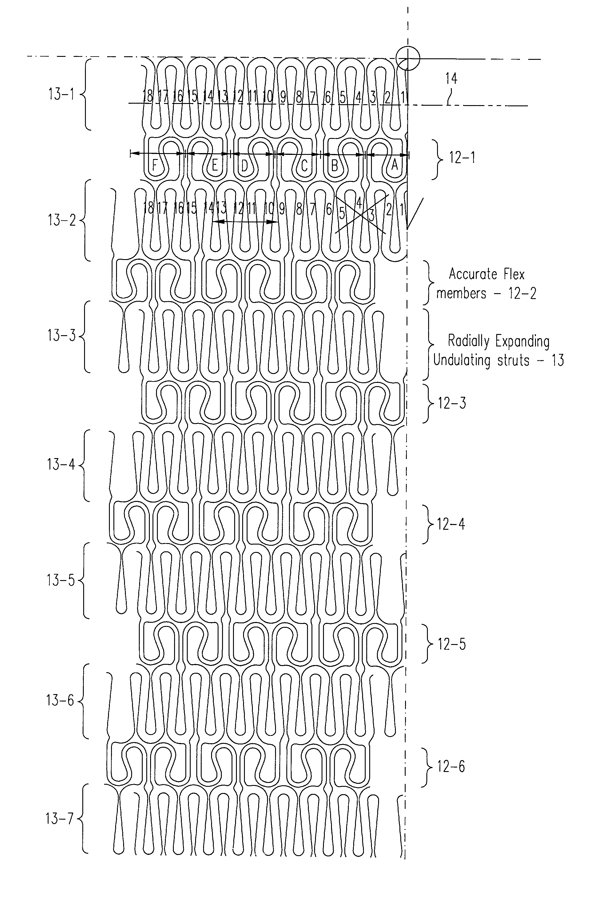 Flexible and conformable stent and method of forming same