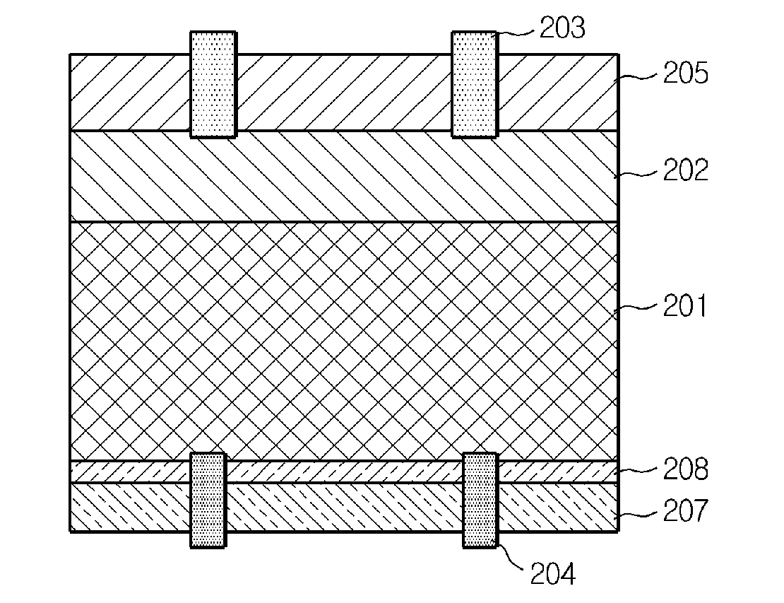 Solar cell including backside reflection layer composed of high-k dielectrics