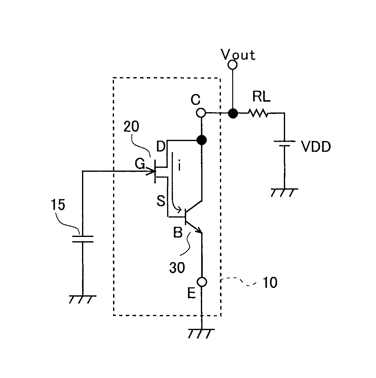 Amplifying element and manufacturing method thereof