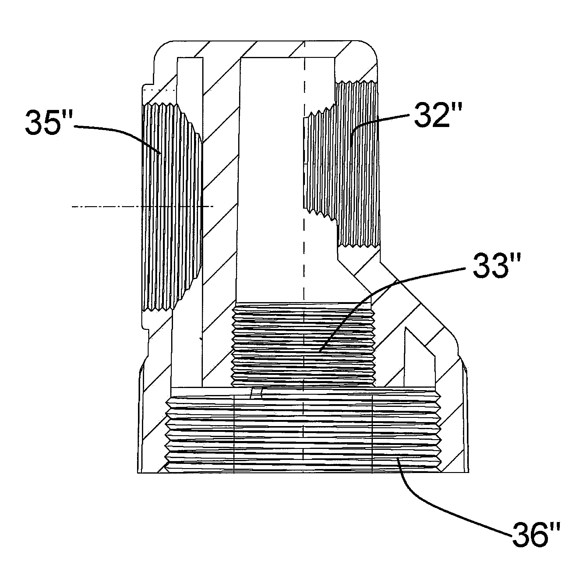 Fill fitting for a fluid storage tank