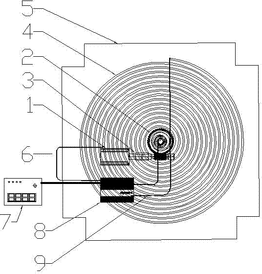 Adjustable wireless charging coil and application method thereof