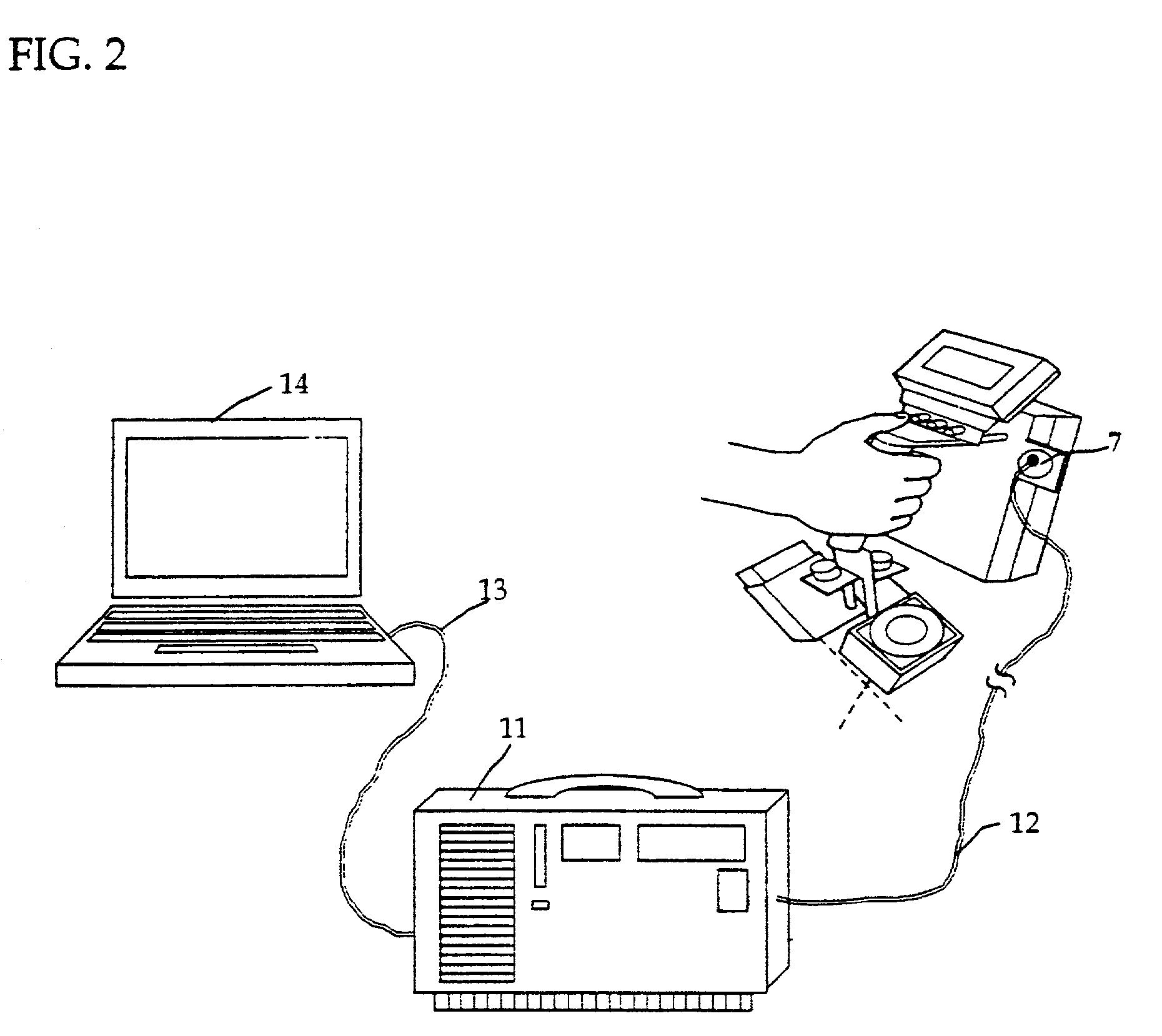 Sonar-controlled apparatus for the delivery of electromagnetic radiation