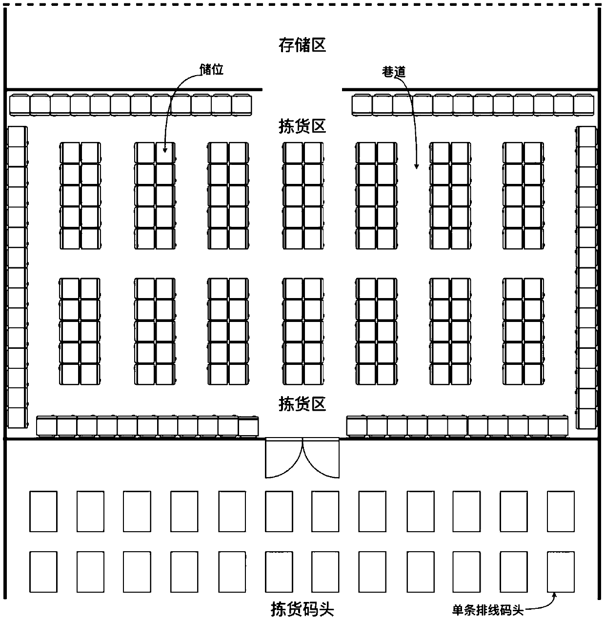 Order picking task generation method and device, storage medium and electronic equipment