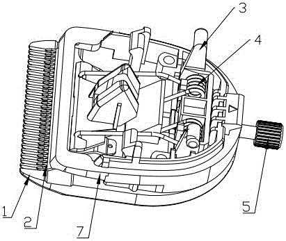 Cutter head fine adjustment mechanism of hair clippers