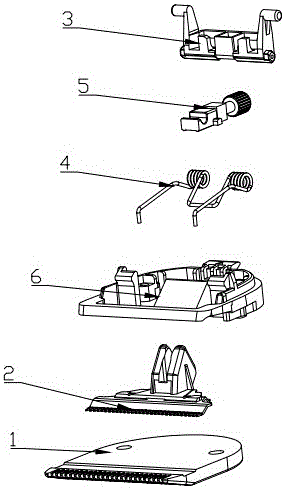 Cutter head fine adjustment mechanism of hair clippers